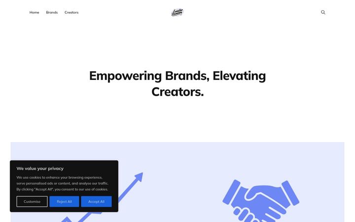 Screenshot of creatoreconomyguy.com