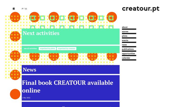 Screenshot van creatour.pt