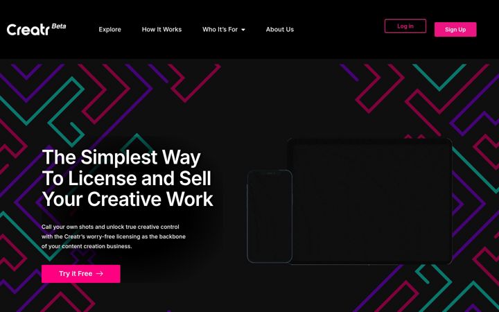 Screenshot of creatrhq.com