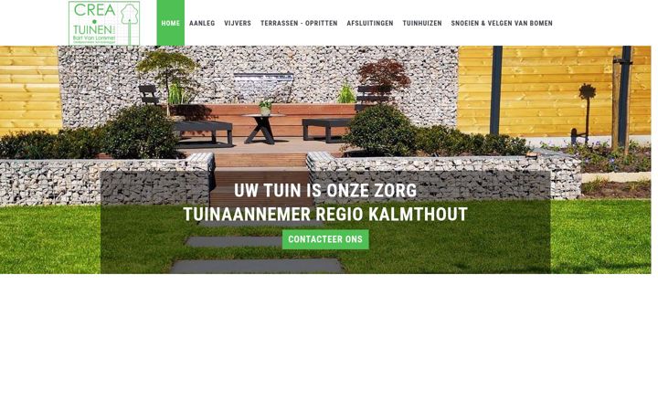 Screenshot of creatuinen.be