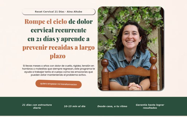 Screenshot of creatusaludconsciente.com