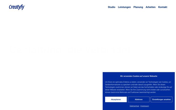 Screenshot of creatyfy.de