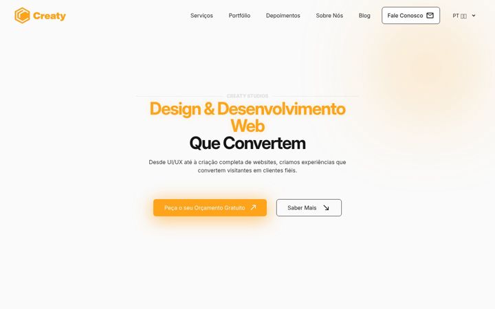 Screenshot of creatystudios.com
