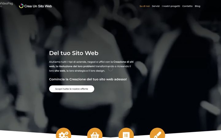 Screenshot of creaunsitoweb.com
