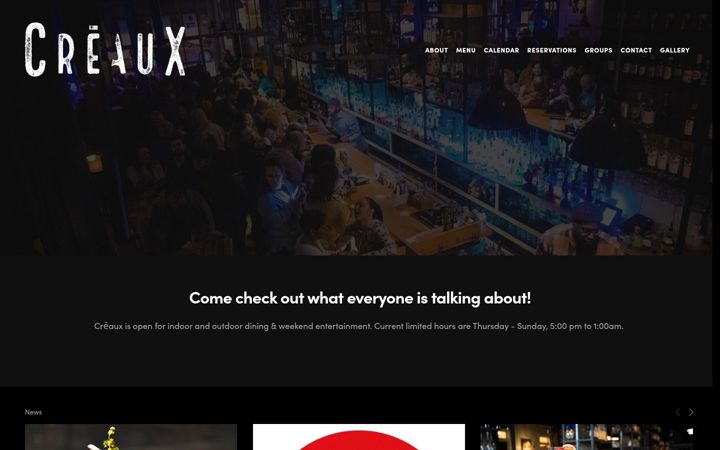 Screenshot of creauxlex.com
