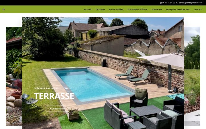 Screenshot di creavert70.fr