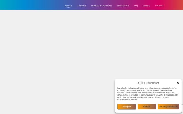 Screenshot of creawall.fr