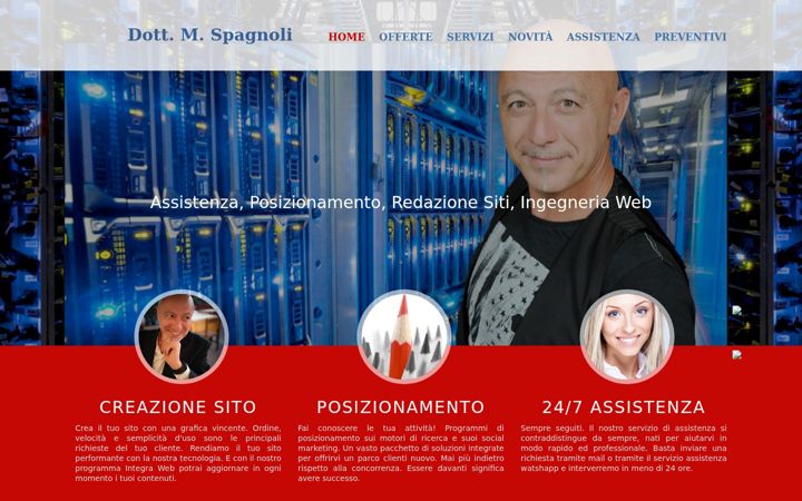 Screenshot of creazionesito.it