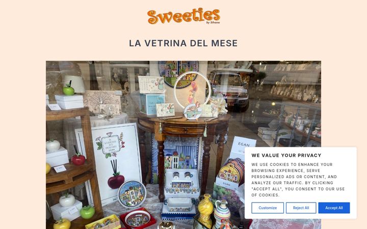 Screenshot of creazioni-sweeties.it