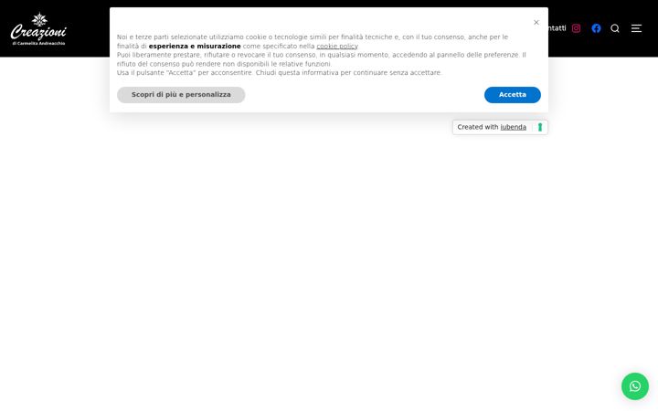 Screenshot of creazionicarmelita.it