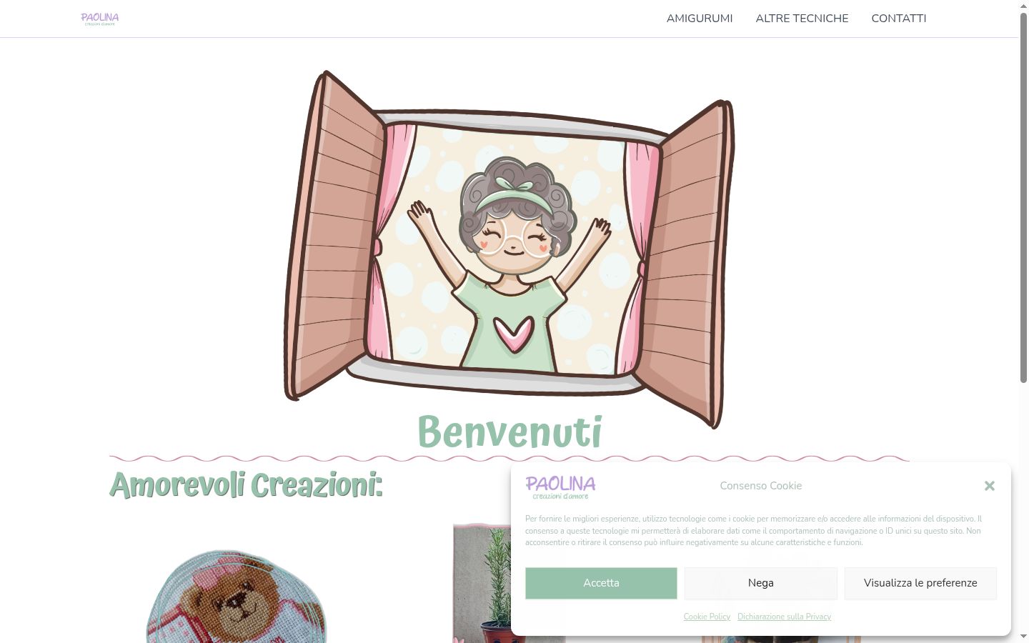 Screenshot tal-banner tal-kunsens muri qabel kwalunkwe interazzjoni