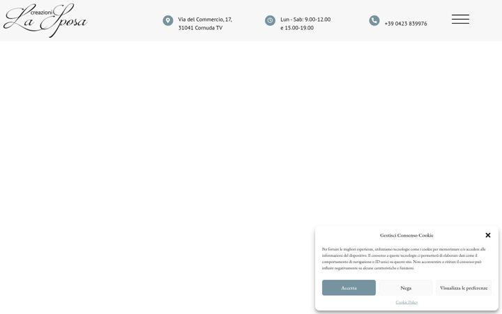 Screenshot of creazionilasposa.it