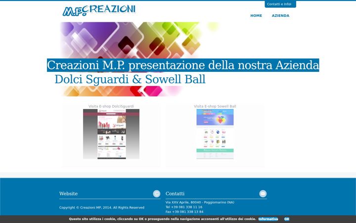 Screenshot of creazionimp.it