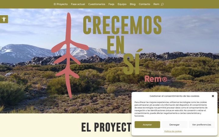 Screenshot of crecemosensi.org