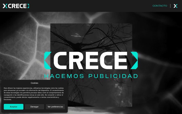 Screenshot of crecesinlimite.com