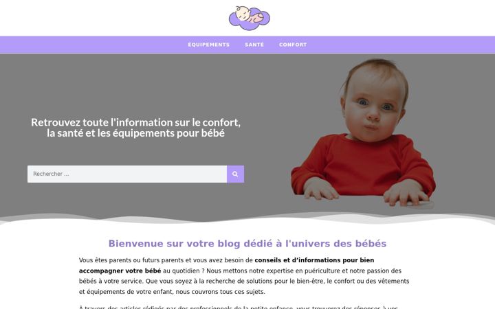 Ekrānuzņēmums no creche-roanne.fr
