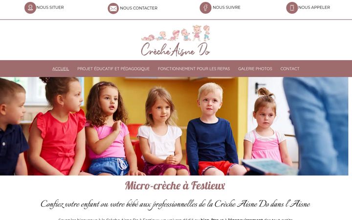 Ekrānuzņēmums no crecheaisnedo.fr