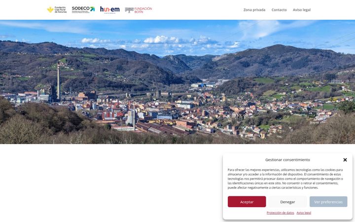 Screenshot of creciendoenlascuencas.es