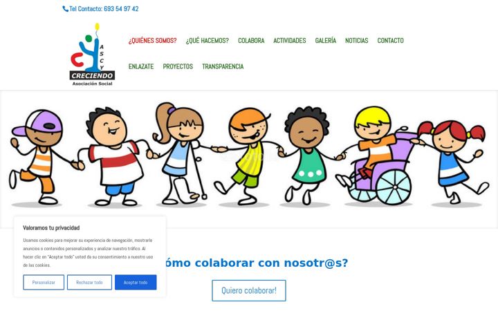 Screenshot of creciendoyaiza.es