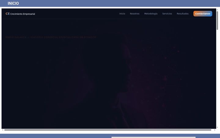Screenshot of crecimiento-empresarial.com