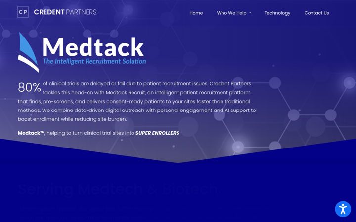 Screenshot of credentpartners.com