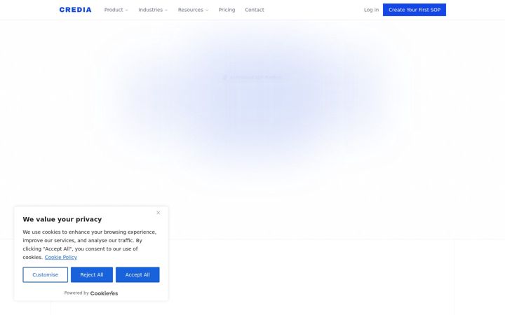 Screenshot of crediaops.com