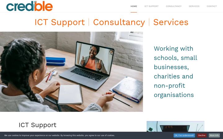 Screenshot of crediblesystems.com