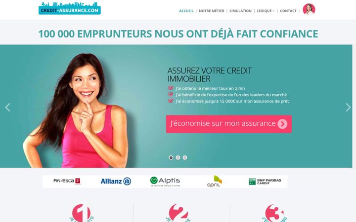 Screenshot of credit-assurance.com