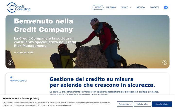 Screenshot of credit-consulting.it