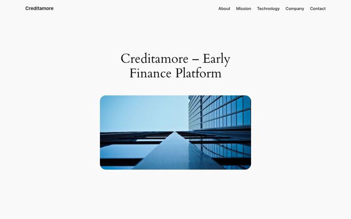 Screenshot of creditamore.com