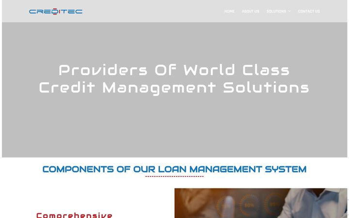 Skärmbild av creditec.co.za