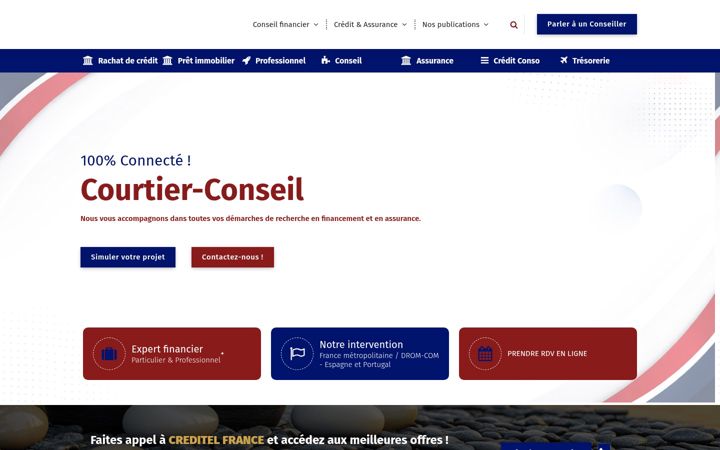 Screenshot of creditel-france.fr