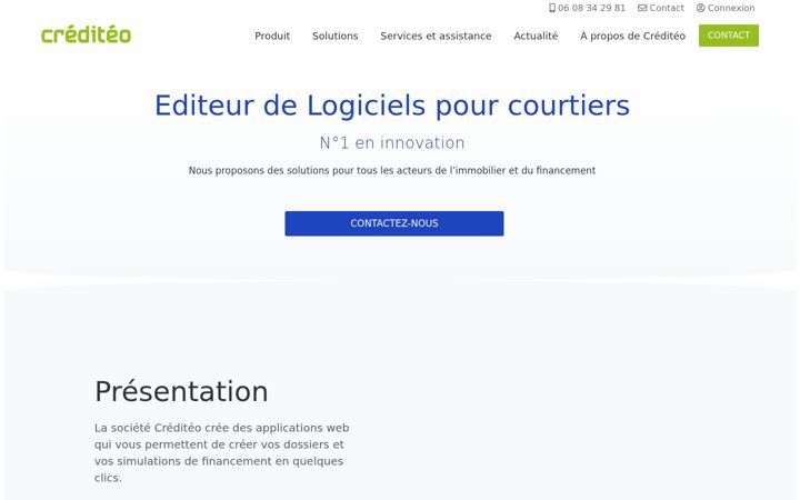 Screenshot of crediteo.co