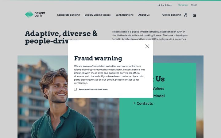 Screenshot of crediteuropebank.com