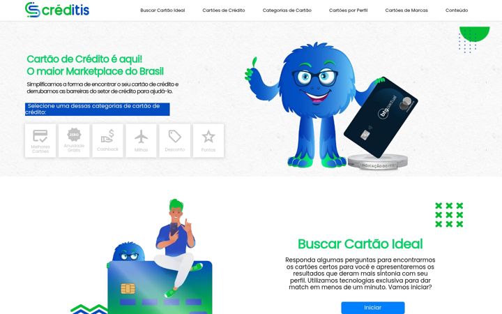 Screenshot of creditis.com.br