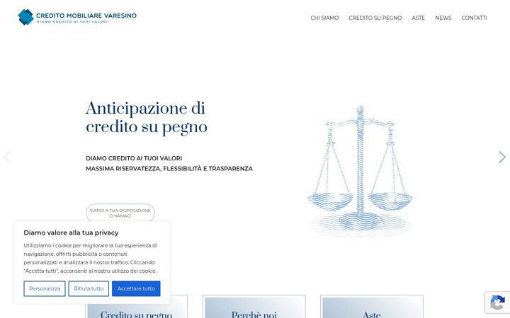 Screenshot of creditomobiliarevaresino.it