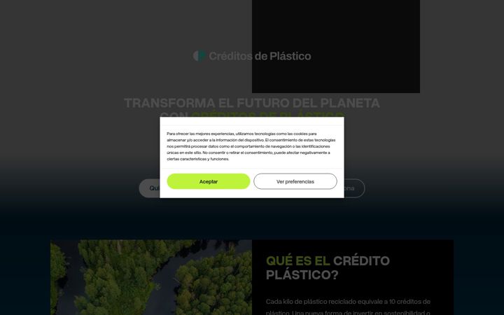 Screenshot of creditosdeplastico.com