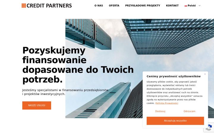 Screenshot of creditpartners.pl