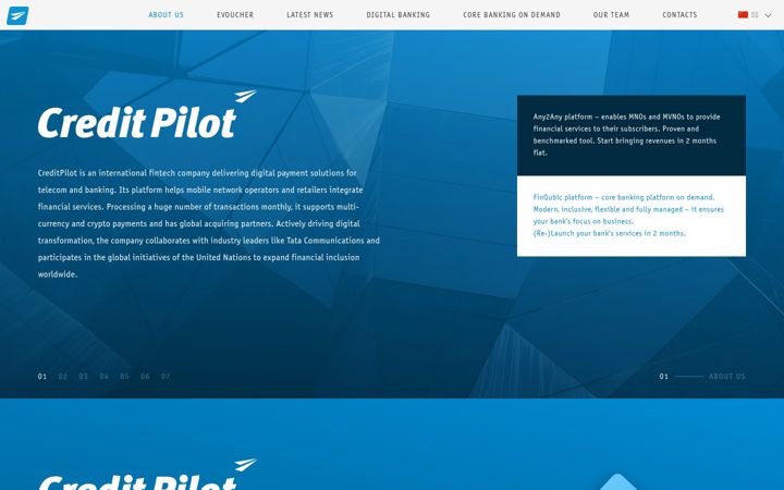 Screenshot of creditpilot.com