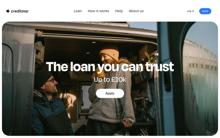 Screenshot of creditstar.co.uk