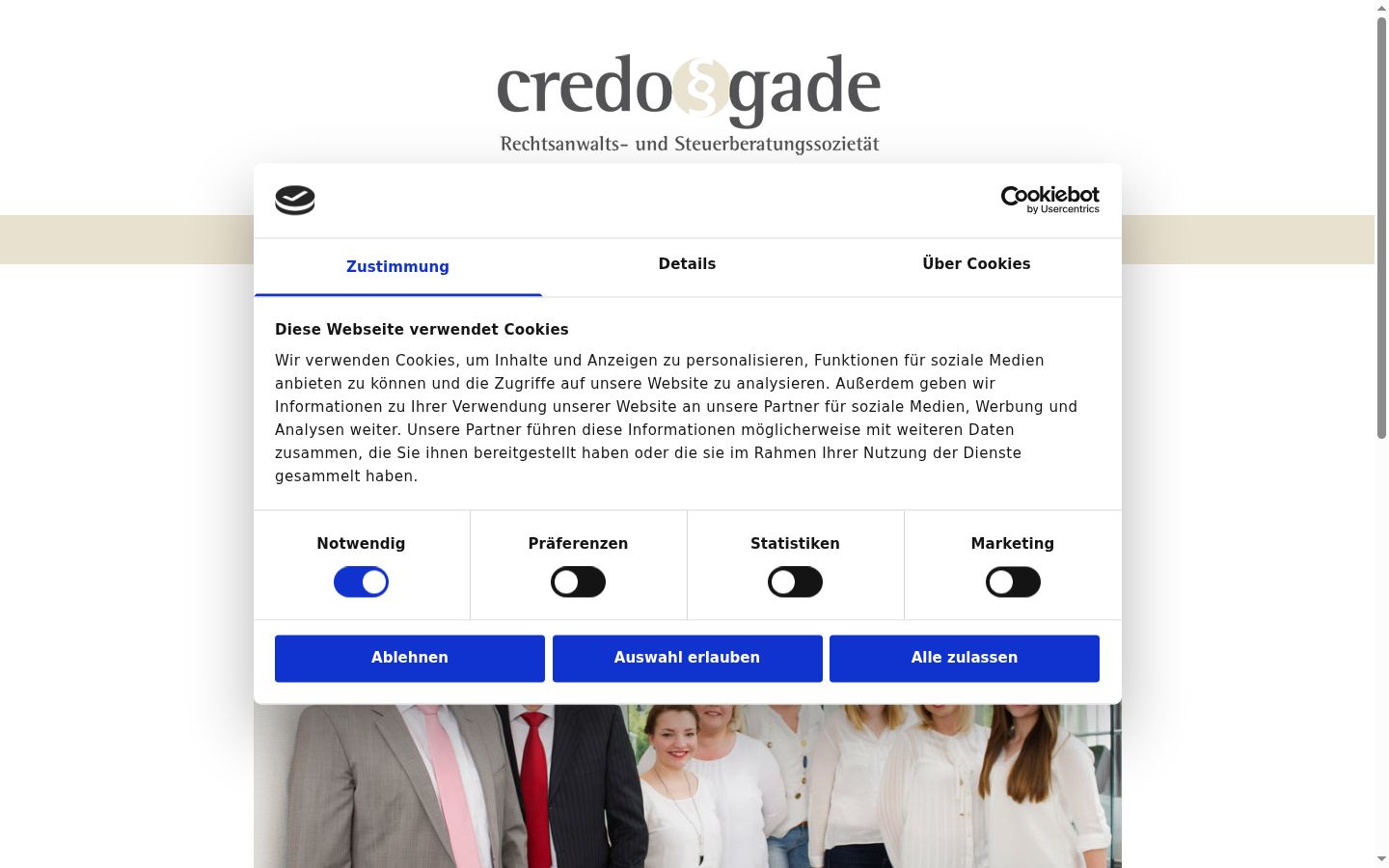 Zrzut ekranu banera zgody wyświetlanego przed jakąkolwiek interakcją