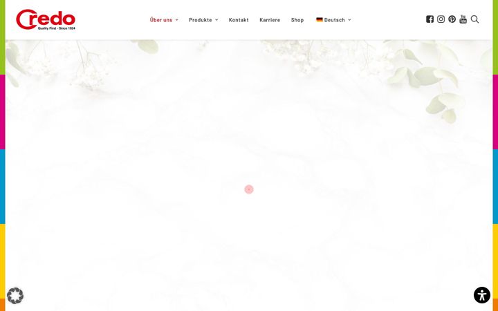 Screenshot of credo-solingen.de