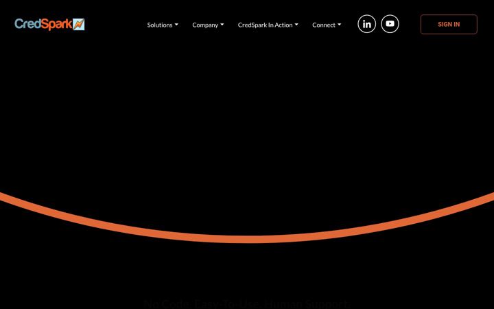 Screenshot of credspark.com