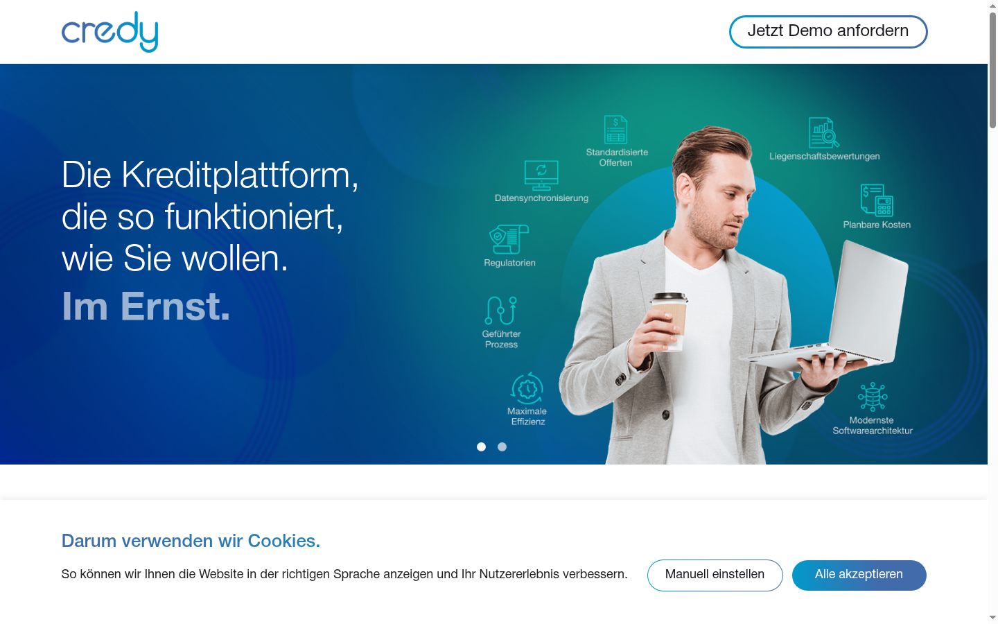 Sutikimo reklamjuostės, rodytos prieš bet kokią sąveiką, ekrano kopija