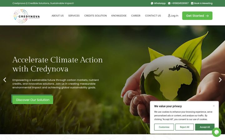 Screenshot of credynova.com