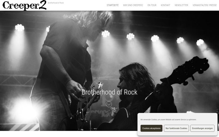 Screenshot of creeper2.de