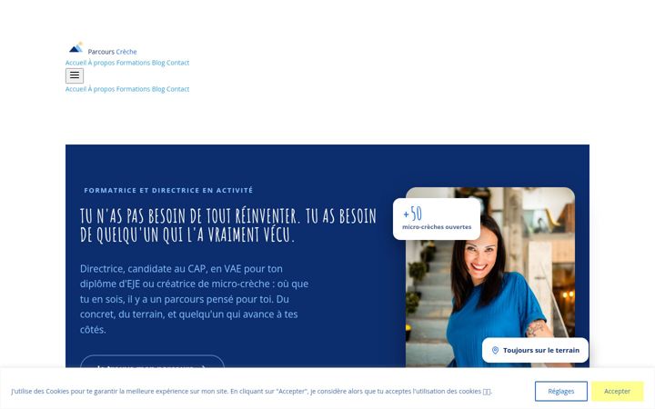 Screenshot ta' creer-sa-micro-creche.fr