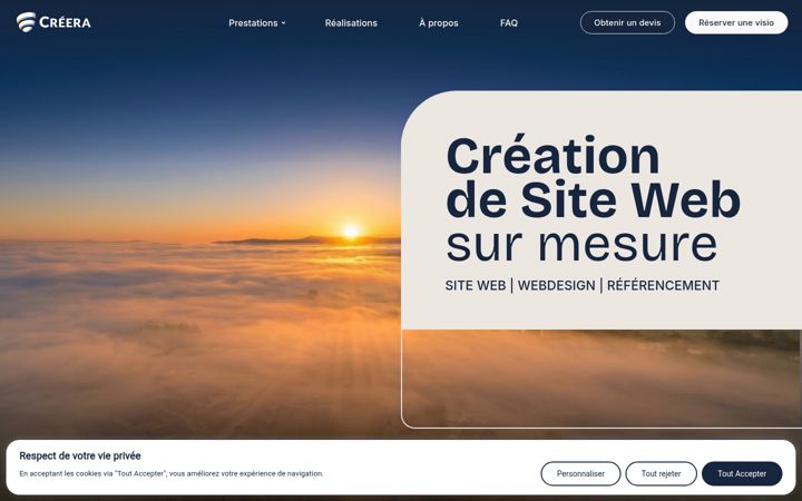 Screenshot of creera.co