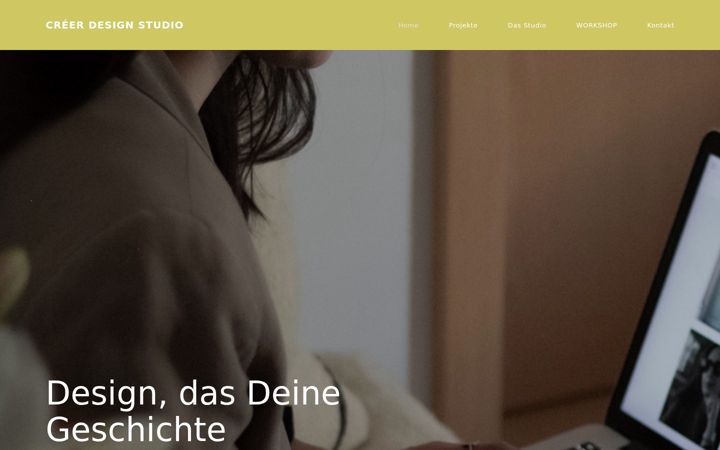 Screenshot of creerdesign.com