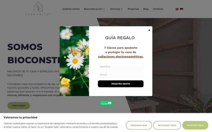 Screenshot of crehabitat.net